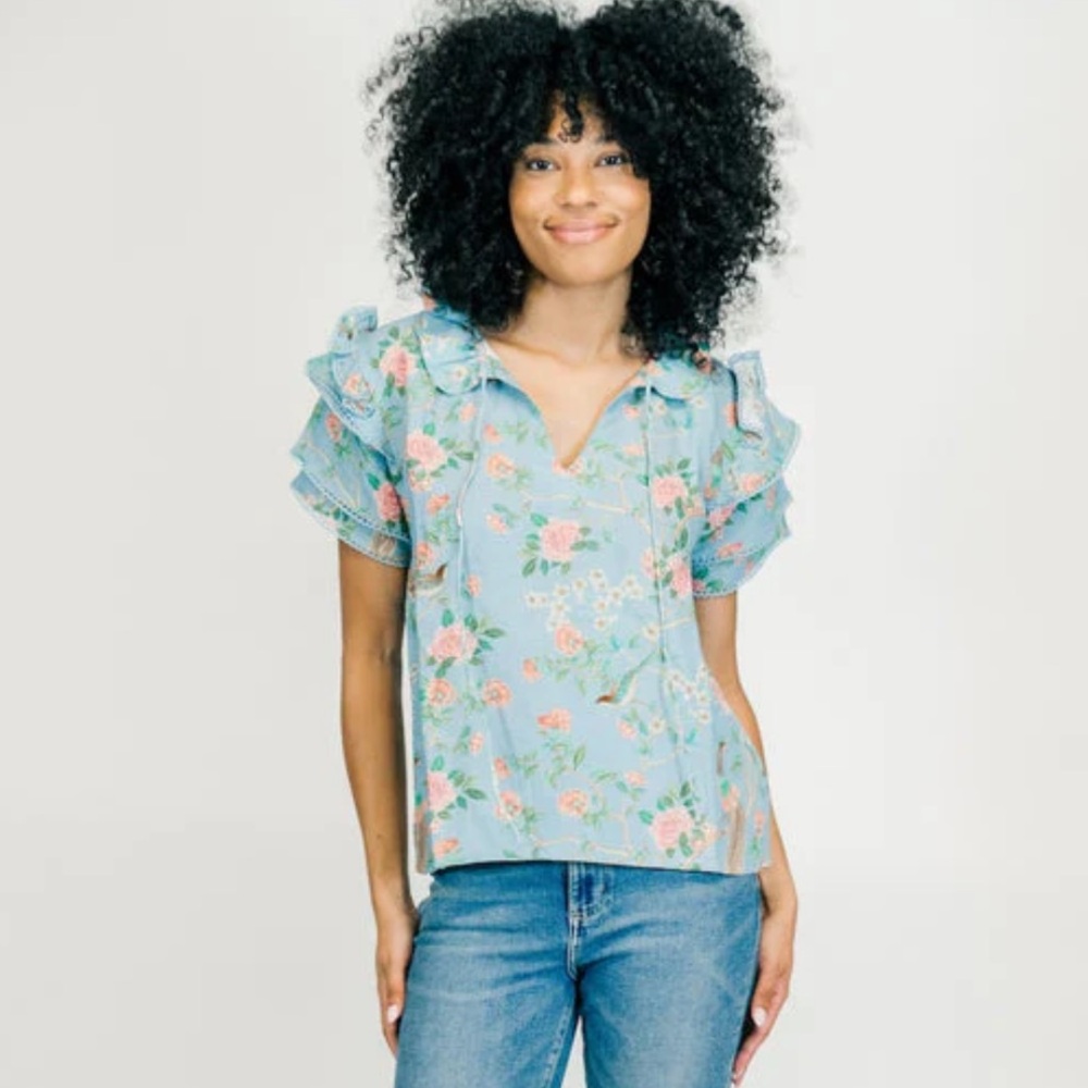 Marigold Audrey Bernadette Blouse | XS NWT